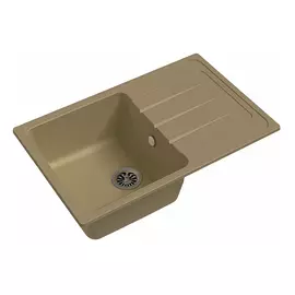 Кухонная мойка Ewigstein Elegant 50F бежевый