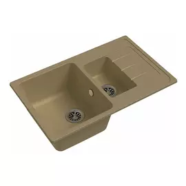 Кухонная мойка Ewigstein Elegant 60KF бежевый