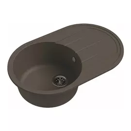 Кухонная мойка Ewigstein Elegant R50F темно бежевый