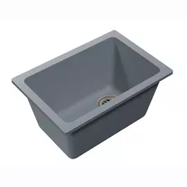 Кухонная мойка Ewigstein EW-2540 серый металлик