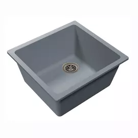Кухонная мойка Ewigstein EW-4540 серый металлик