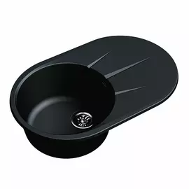 Кухонная мойка Ewigstein Rund 50F антрацит