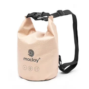 Гермомешок туристический maclay, 5 л, 500d, бежевый