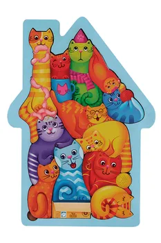 Головоломка «Коты», размер 28 20см, головоломка логическая