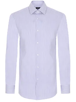 Рубашка Slim Fit в полоску BOSS