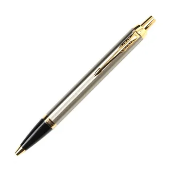 Шариковая ручка Parker Im с золотым покрытием Black