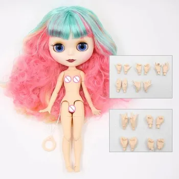 Кукла ICY DBS Blyth 1/6 BJD Joint Body, белая кожа, коричневая кожа, темная кожа, матовое лицо, телесная кукла, 30 см, аниме-игрушка для девочек, подарок white matte face