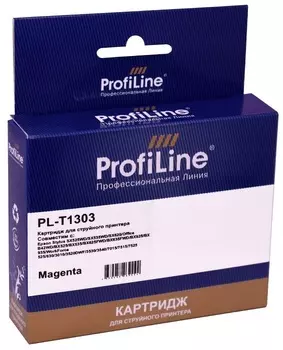 Картридж ProfiLine PL_T1303_M струйный для принтеров Epson Stylus SX525WD/SX535WD/Stylus Office B42WD/BX625FWD/WorkForce 3520DWF/7015/7515/7525 с черн