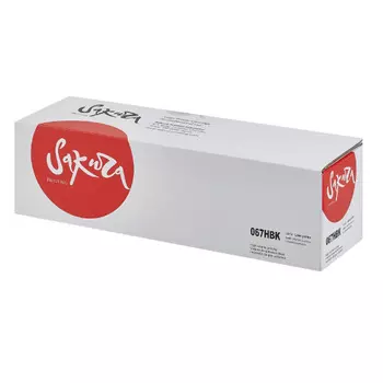 Картридж Sakura 067HBK ECO (5106C0022) SA067HBK-ECO для Canon i-SENSYS LBP631/LBP633/MF651/MF655/MF657, черный, 3130 к.
