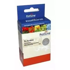 Картридж струйный ProfiLine PL-CLI-521C-C Картридж PL-CLI-521C для принтеров Canon Pixma IP3600/IP4600/MP540/MP550/MP620/MP630/MP980 с чипом водн Prof