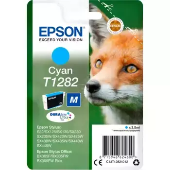 Картридж для струйного принтера EPSON T1282 Cyan (C13T12824012) PI