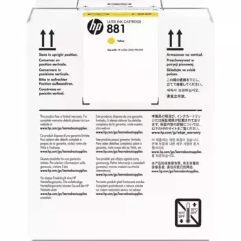 Картридж для струйного принтера HP 881 5L Yellow Latex (CR333A)