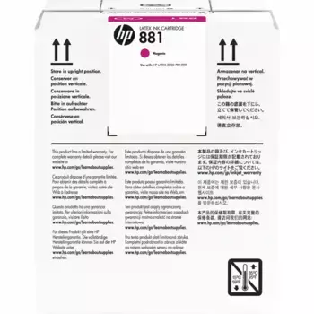 Картридж для струйного принтера HP 881 5L Magenta Latex (CR332A)