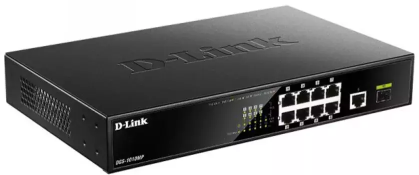 Коммутатор D-LINK DGS-1010MP/A1A