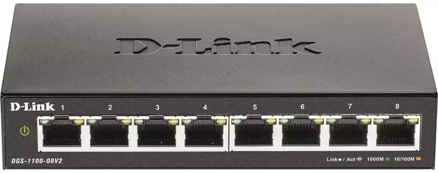 Коммутатор D-LINK DGS-1100-08V2/A1A