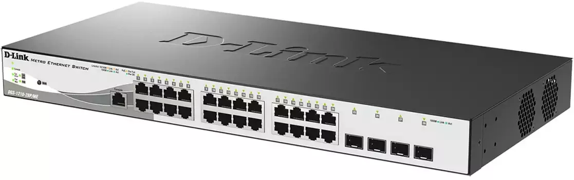 Коммутатор D-LINK DGS-1210-28P/ME/B2A