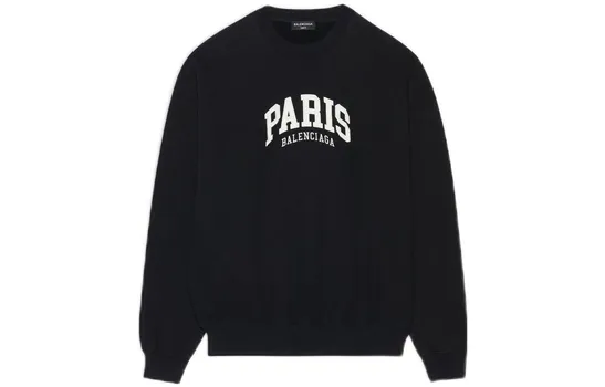 Толстовка Balenciaga Paris, черный