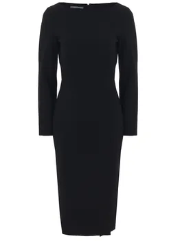 Платье шерстяное ALBERTA FERRETTI