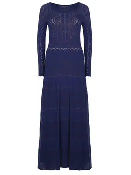 Платье шерстяное ALBERTA FERRETTI