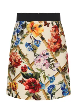 Юбка с принтом DOLCE & GABBANA
