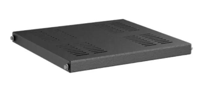 Полка стационарная DKC R5RFLIT80B L-профиль", для шкафа глубиной 800мм, RAL 9005, "RAM telecom"