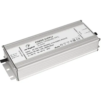 Блок питания ARPV-UH48480-PFC (48V, 10A, 480W) (Arlight, IP67 Металл) 031035