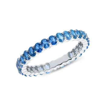 Серебряное кольцо с фианитами