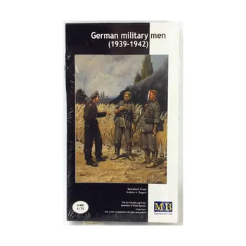 Немецкие военные (1939-1942), WWII Models - Germany (1:35) (Master Box)