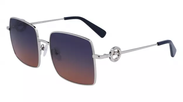 LONGCHAMP 162S SILVER/GRADIENT PETROL