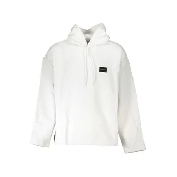 Белый хлопковый свитер Calvin Klein