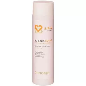 Шампунь для волос Нероли и Карите Питание и мягкость Filling and Softness shampoo