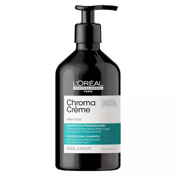Шампунь зеленый для темных шатенок и брюнеток Chroma Creme (4954/4961, 300 мл)