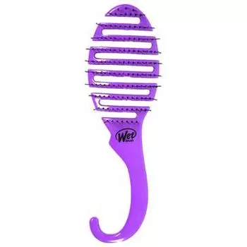 Щетка-душ для спутанных волос фиолетовая Shower Detangler Purple