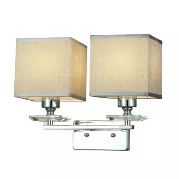 Бра LDW 17100-2 CHR Lumina Deco Liniano форма куба