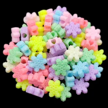 Ожерелье Браслет Акрил DIY Crafts Unisex Heart Flower Jewelry Making 10-40Pcs Подвеска Карамельный цвет Красочные свободные бусины бусины 20Pcs 15*17mm Heart