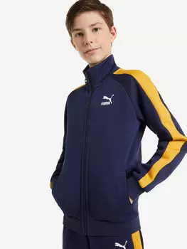 Олимпийка для мальчиков PUMA Iconic, Синий, размер 153-164