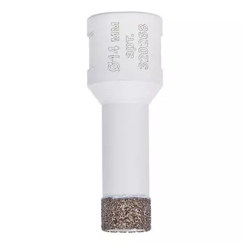 Сверло алмазное Diam EXTRA LINE V-TECH 14x35xМ14 320268 (вакуумное спекание) керамика, керамогранит, гранит, мрамор