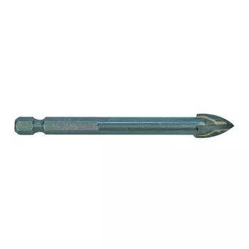 Сверло по стеклу и кафелю, Sturm 5380104 10мм, четырехгранный наконечник, шестигранный хвостовик