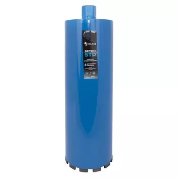 Сверло алмазное сегментное Diam STD 162x450х12x1,1/4UNC 310121 (по бетону)
