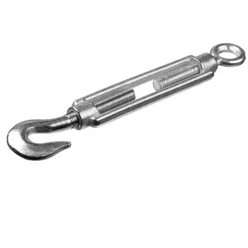 Талреп Stayer Master DIN 1480 30515-12, крюк-кольцо, оцинкованный, М12, 4 шт