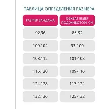 Бандаж до- и послеродовый универсальный Аист Фэст 1444, белый, р.116-120
