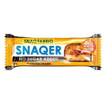 Батончик глазированный арахис и карамель Snaq Fabriq 50г
