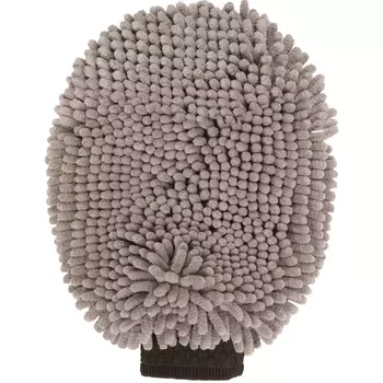 Перчатка для груминга Dog Gone Smart Grooming Mitt серая 25х18 см