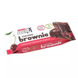Пирожное протеиновое RoyalCake ProteinRex Брауни Вишневое, 50 г