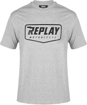 Футболка Replay Logo, серый