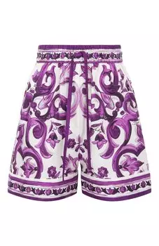 Шелковые шорты Dolce & Gabbana