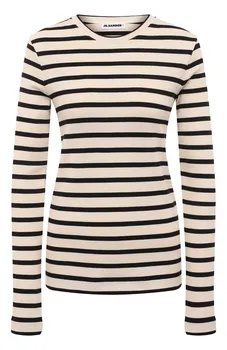Хлопковый лонгслив Jil Sander