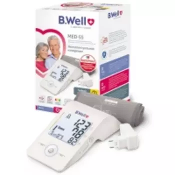 B.Well Med - Тонометр MED-55 автомат с адаптером