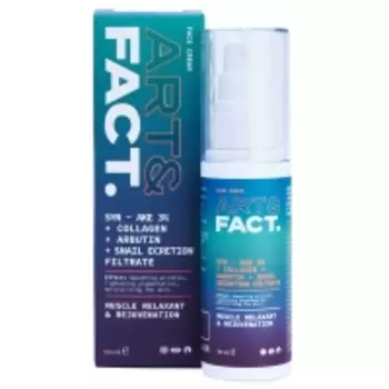 Art&Fact - Антивозрастной увлажняющий крем для лица Syn-Ake 3% + Collagen, 50 мл
