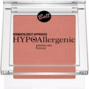 Bell Hypoallergenic Modelling Rouge - Румяна моделирующие гипоаллергенные, тон 02, персиковый, 4 гр